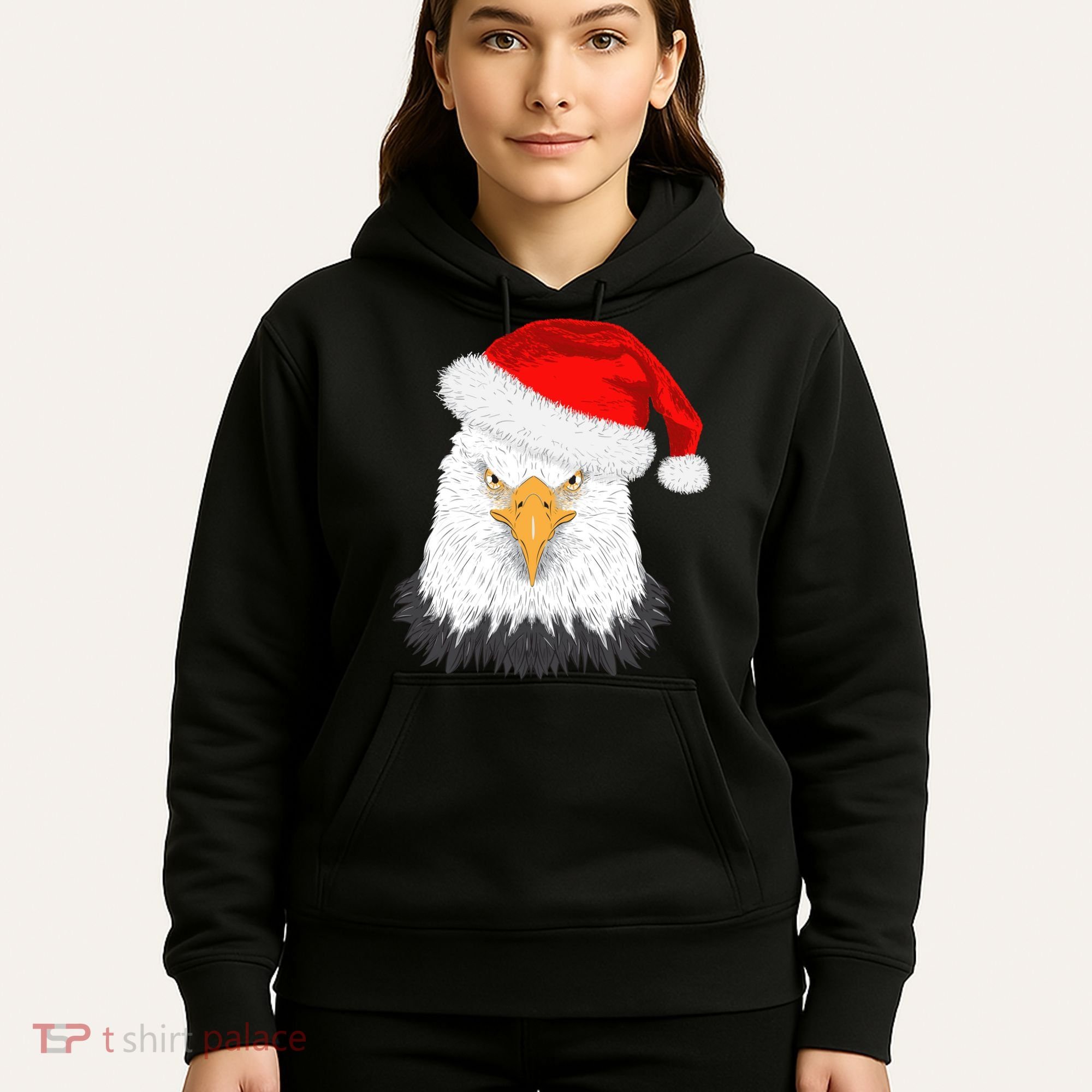Santa Eagle Hoodie