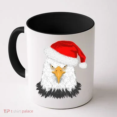 Santa Eagle Coffee Mug