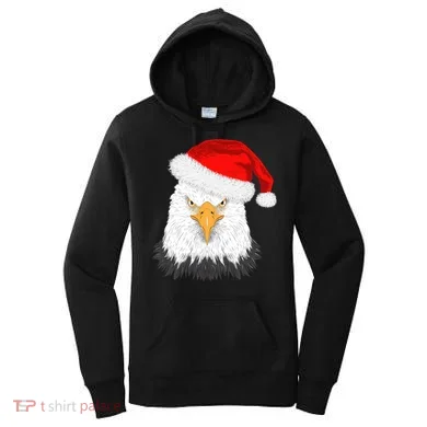 Santa Eagle Women's Hoodie