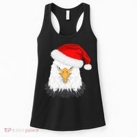 Santa Eagle Women's Tank Top thumb 0