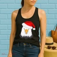 Santa Eagle Women's Tank Top thumb 2