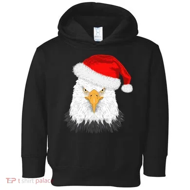 Santa Eagle Toddler Hoodie