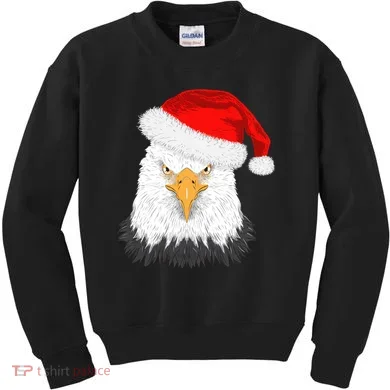 Santa Eagle Kids Sweatshirt