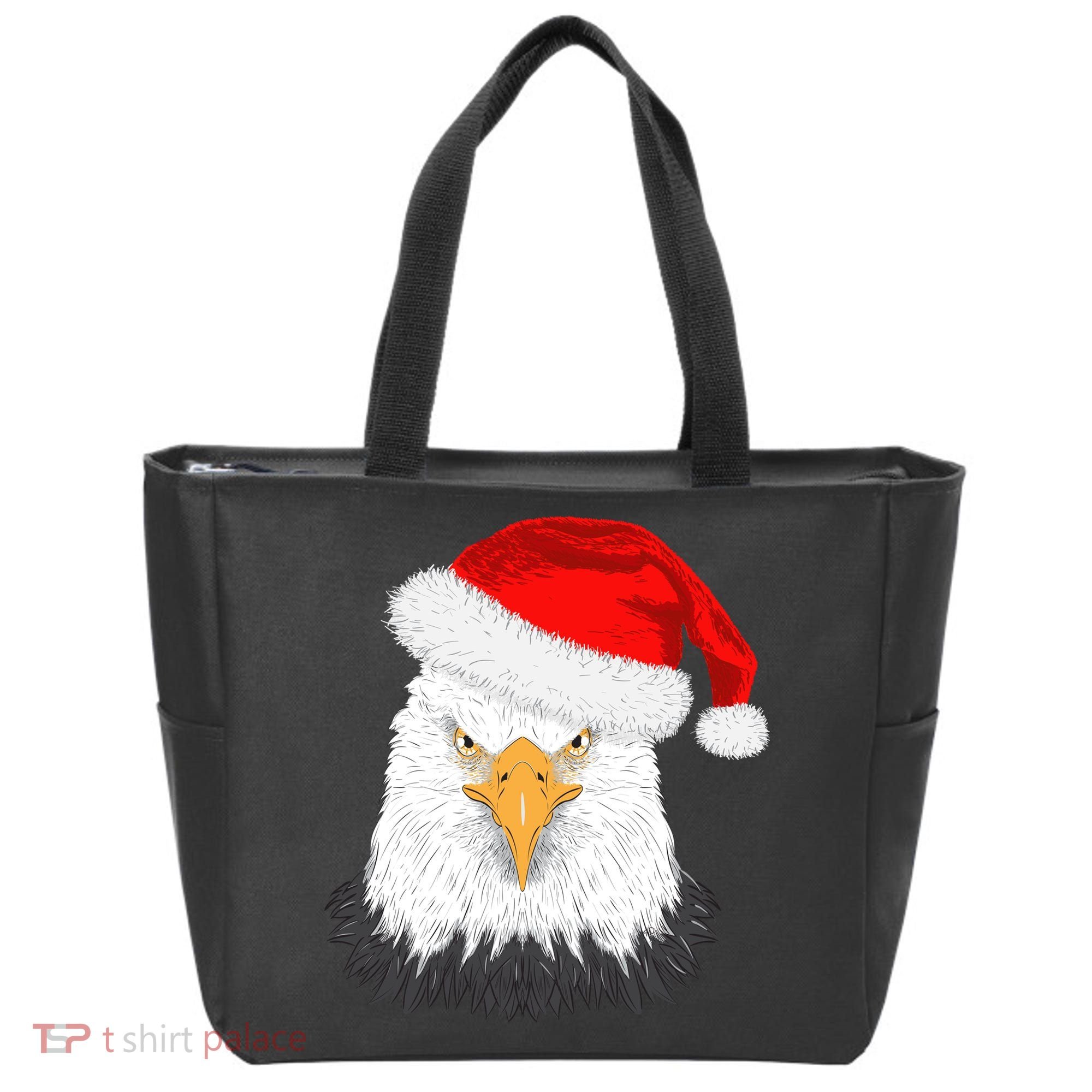Santa Eagle Tote Bag