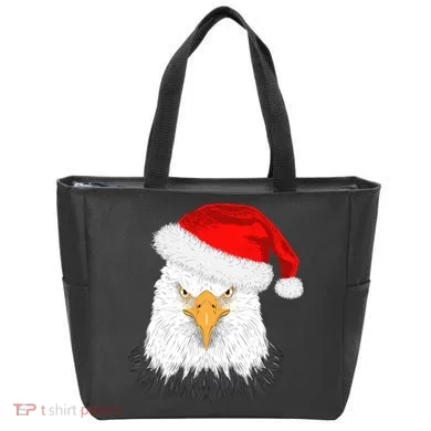 Santa Eagle Tote Bag
