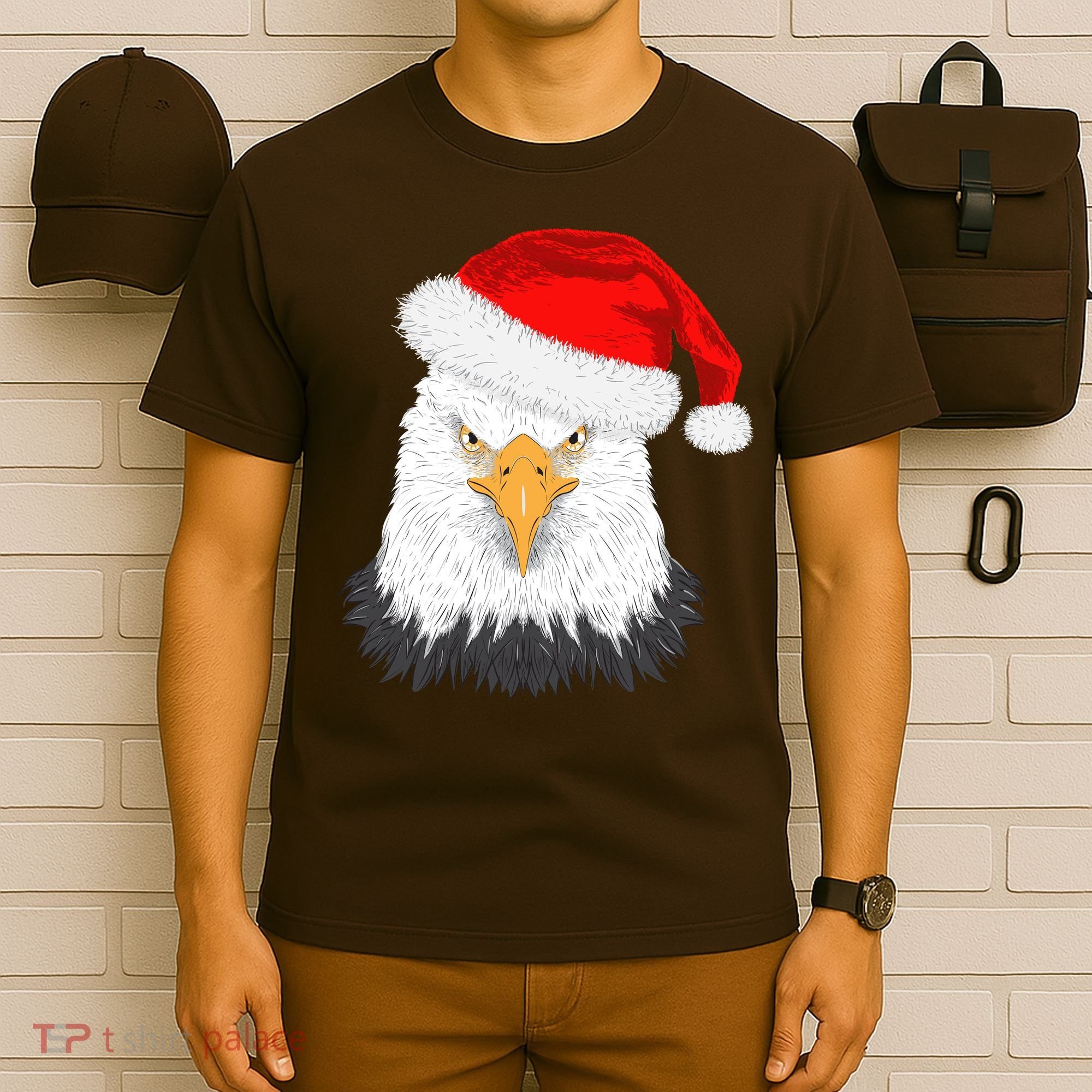 Santa Eagle T-Shirt