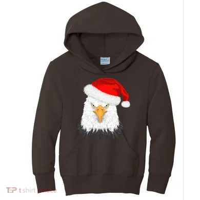 Santa Eagle Kids Hoodie