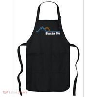 Santa Fe New Mexico Retro Logo Apron thumb 0