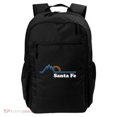 Santa Fe New Mexico Retro Logo Backpack