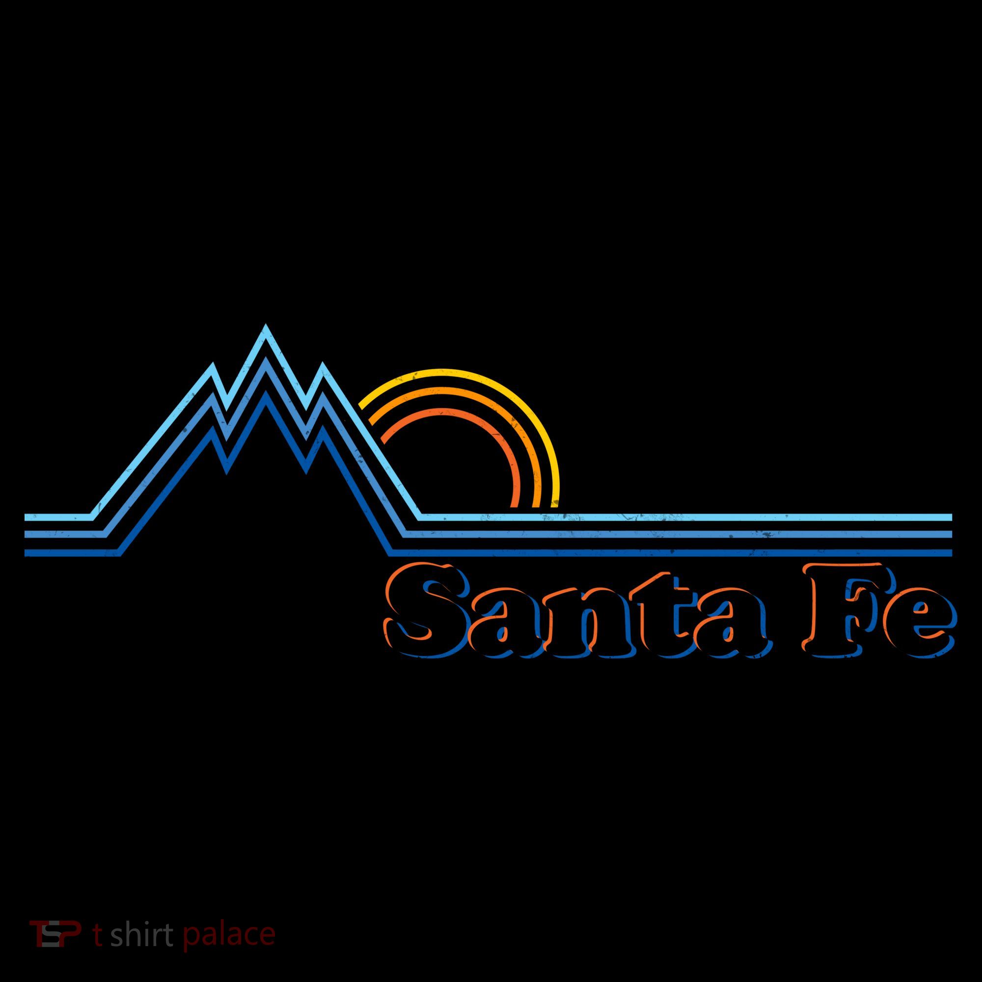 Santa Fe New Mexico Retro Logo Coffee Mug