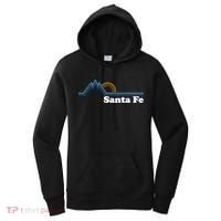 Santa Fe New Mexico Retro Logo Women's Hoodie thumb 0