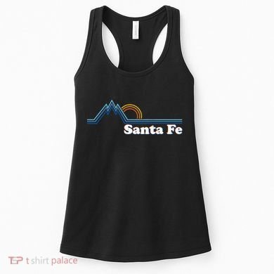 Santa Fe New Mexico Retro Logo Women's Tank Top