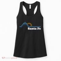 Santa Fe New Mexico Retro Logo Women's Tank Top thumb 0