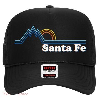 Santa Fe New Mexico Retro Logo Hat