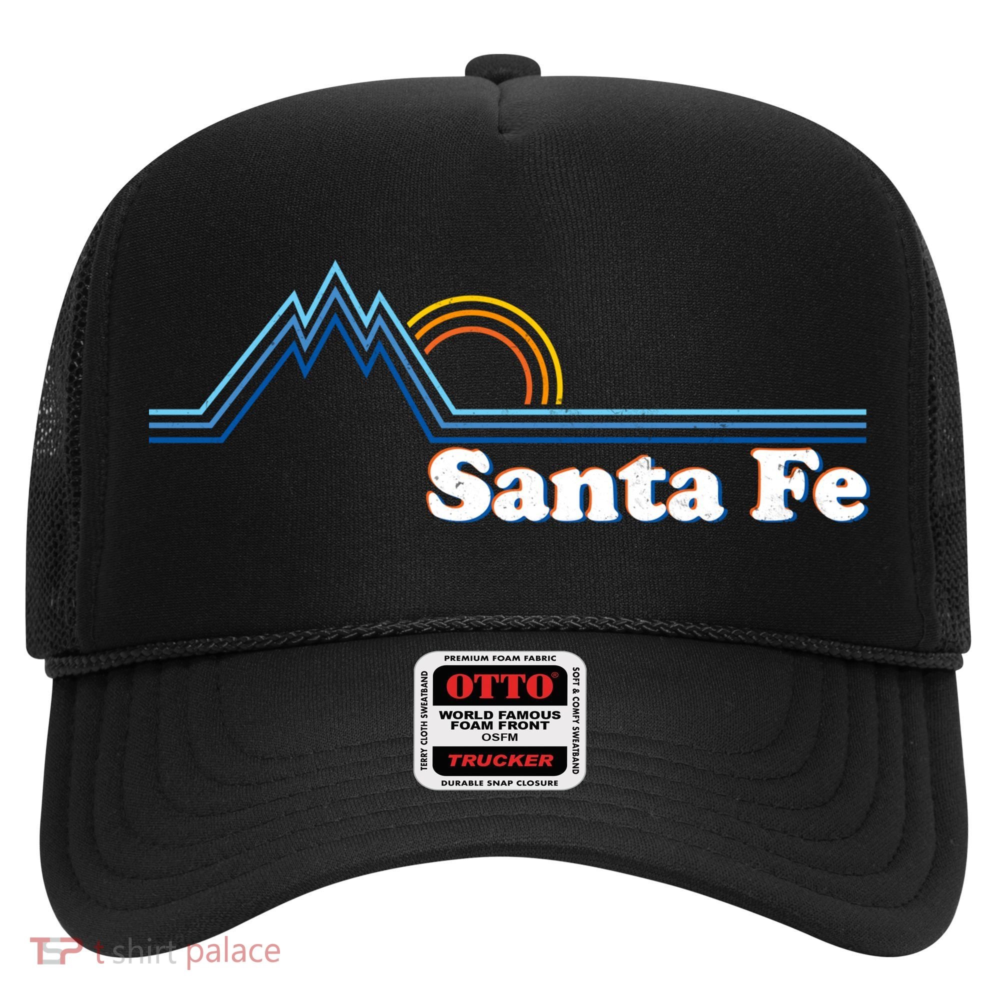 Santa Fe New Mexico Retro Logo Hat