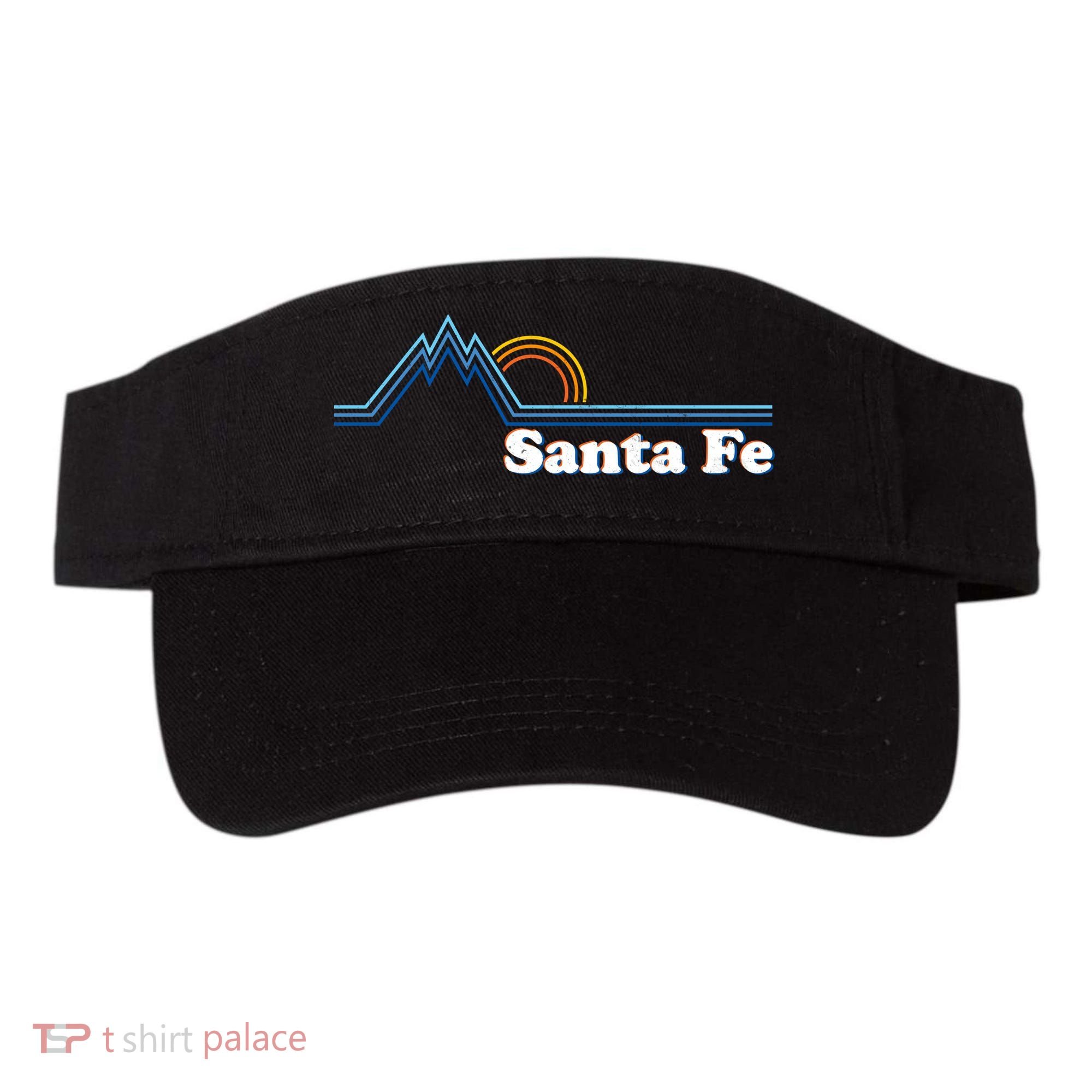 Santa Fe New Mexico Retro Logo Visor