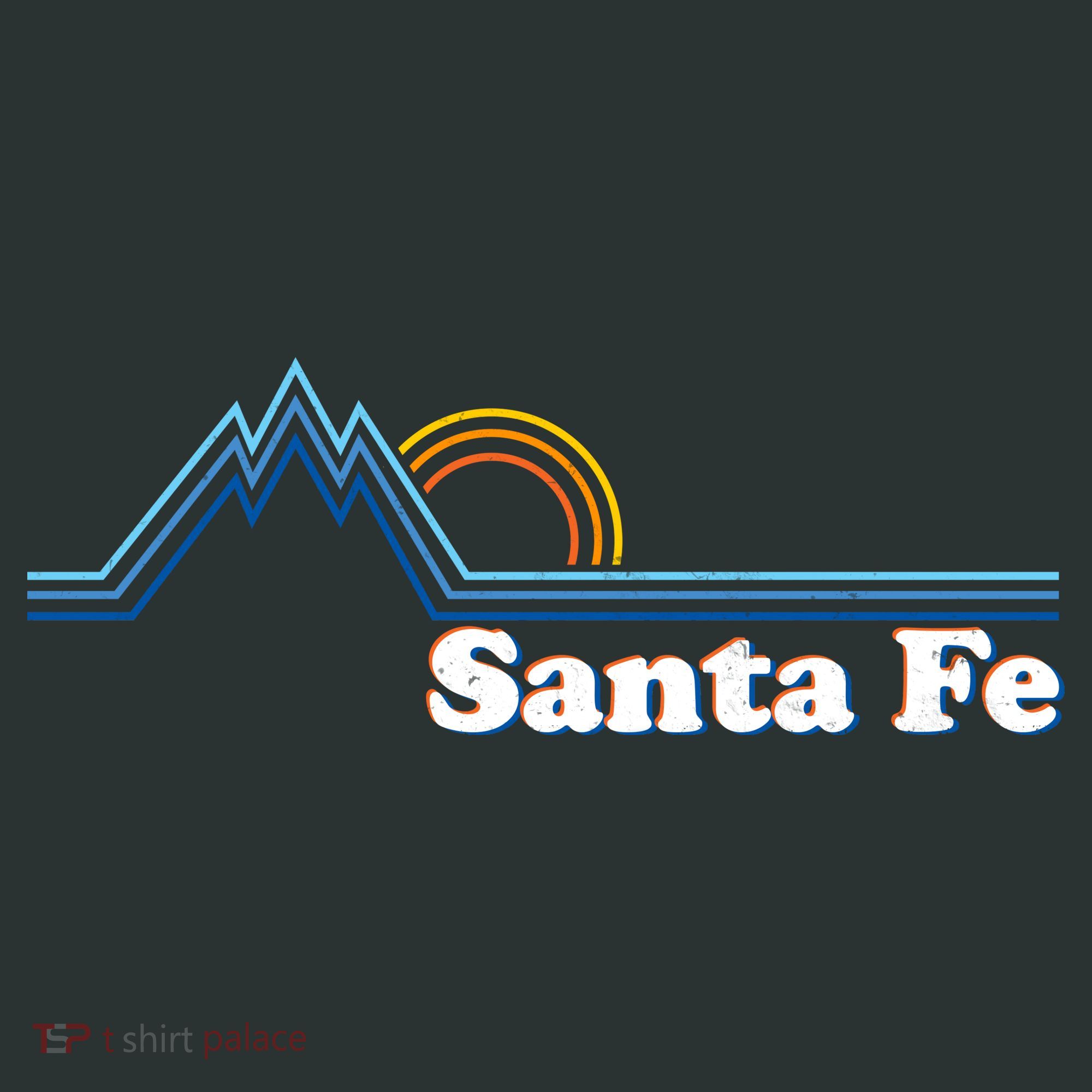 Santa Fe New Mexico Retro Logo Sweatshirt