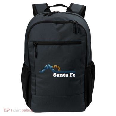 Santa Fe New Mexico Retro Logo Backpack