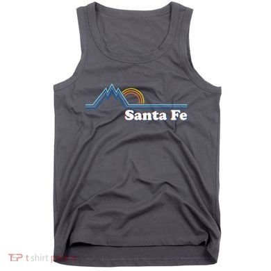 Santa Fe New Mexico Retro Logo Tank Top
