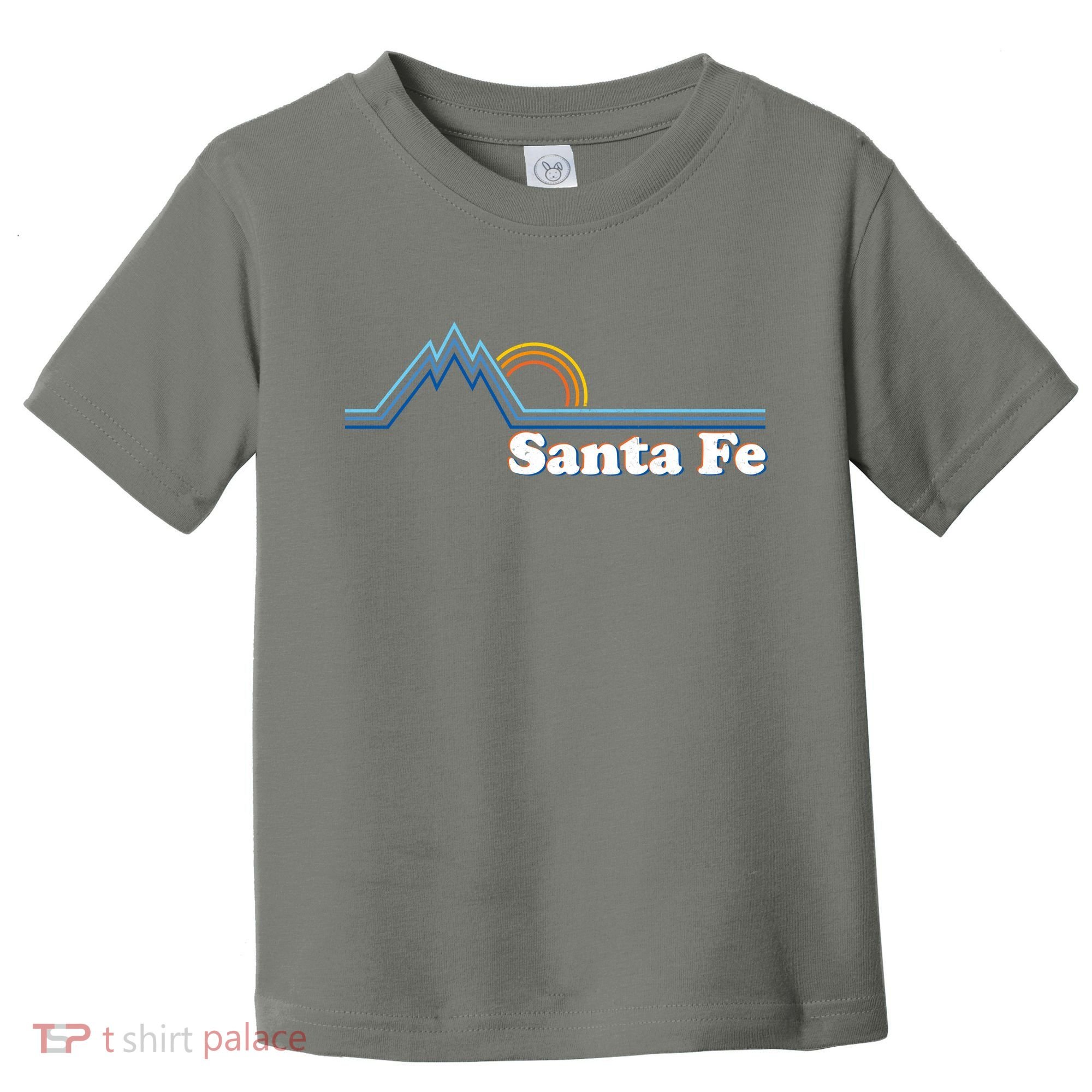 Santa Fe New Mexico Retro Logo Toddler T-Shirt
