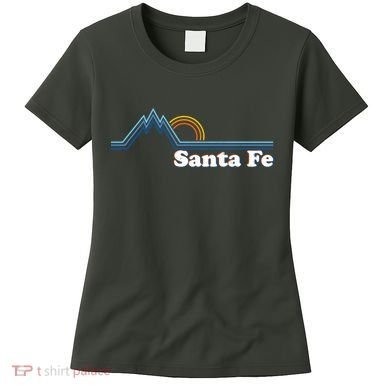 Santa Fe New Mexico Retro Logo Women's T-Shirt