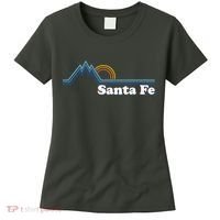 Santa Fe New Mexico Retro Logo Women's T-Shirt thumb 0