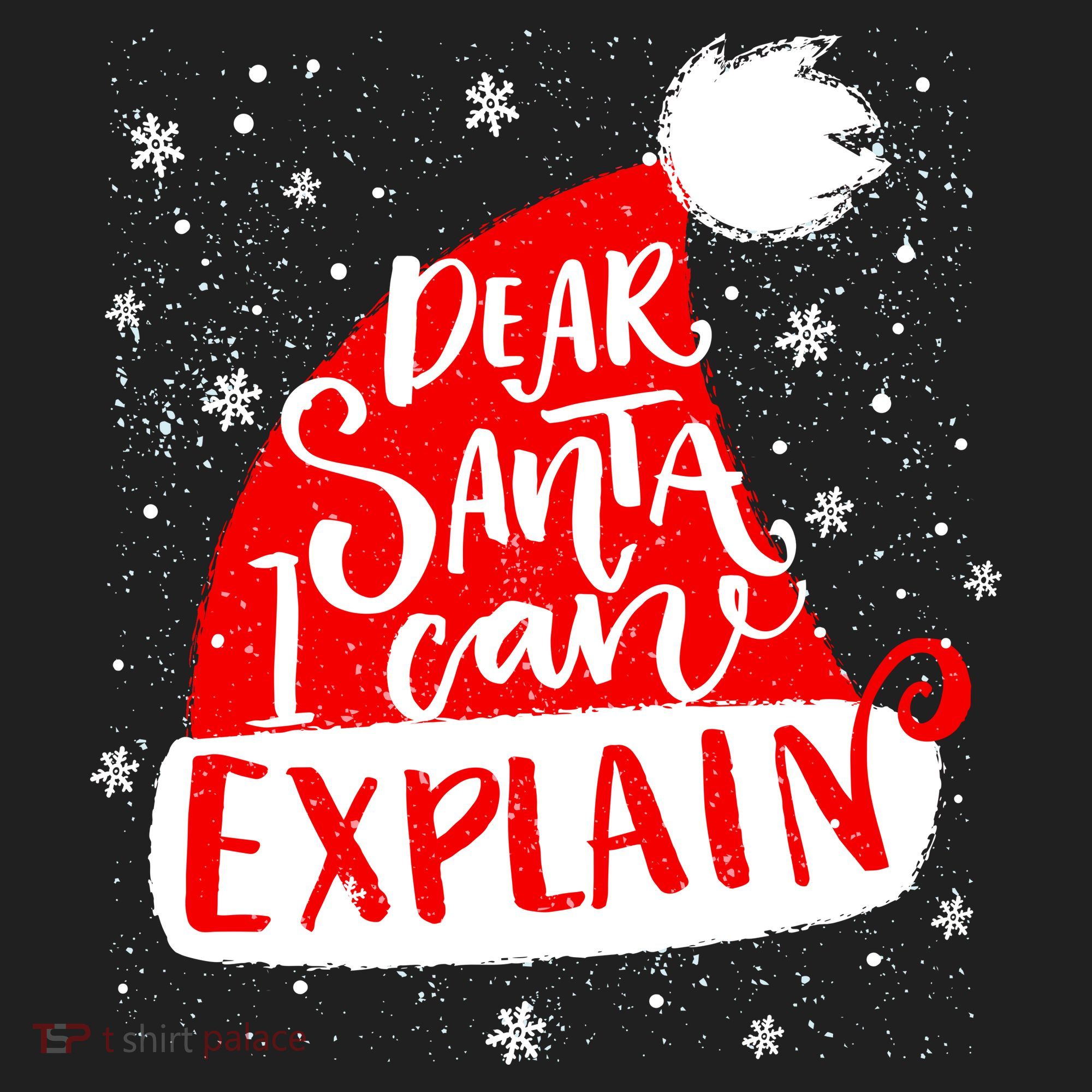 Santa Hat Dear Santa I Can Explain Christmas Hat