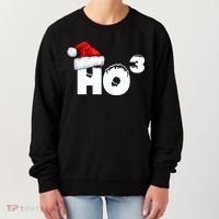 Santa HO HO3 Christmas Funny Women's Sweatshirt thumb 0