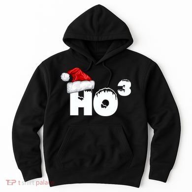 Santa HO HO3 Christmas Funny Hoodie