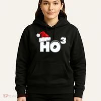 Santa HO HO3 Christmas Funny Hoodie thumb 5