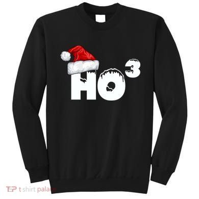Santa HO HO3 Christmas Funny Sweatshirt