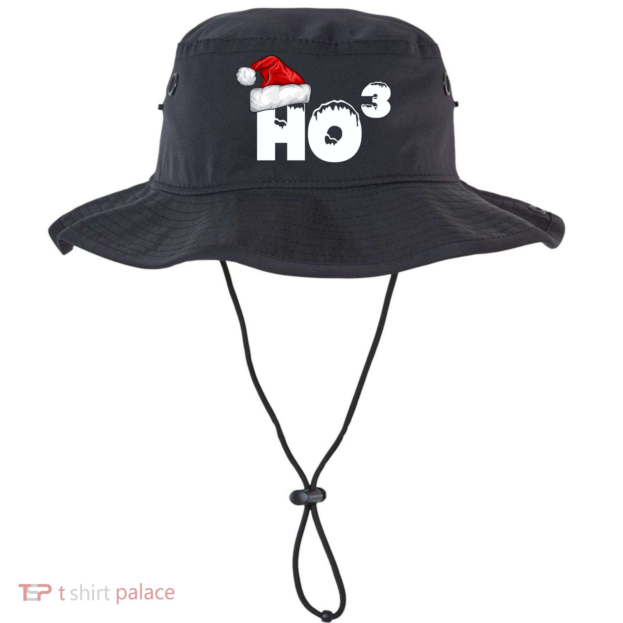 Santa HO HO3 Christmas Funny Bucket Hat