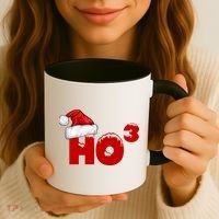 Santa HO HO3 Christmas Funny Coffee Mug thumb 3