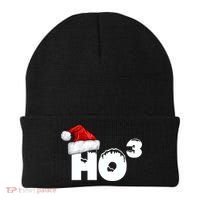 Santa HO HO3 Christmas Funny Beanie thumb 0