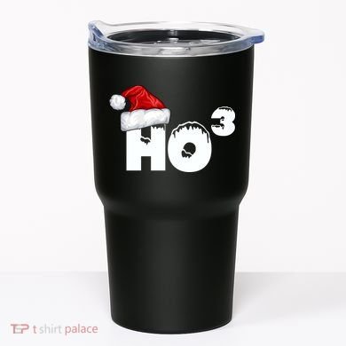 Santa HO HO3 Christmas Funny Tumbler