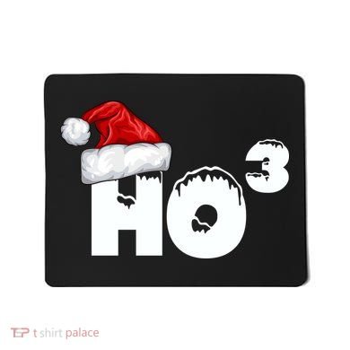 Santa HO HO3 Christmas Funny Mousepad