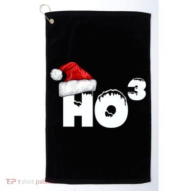 Santa HO HO3 Christmas Funny Golf Towel