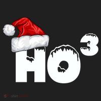 Santa HO HO3 Christmas Funny Golf Towel thumb 3