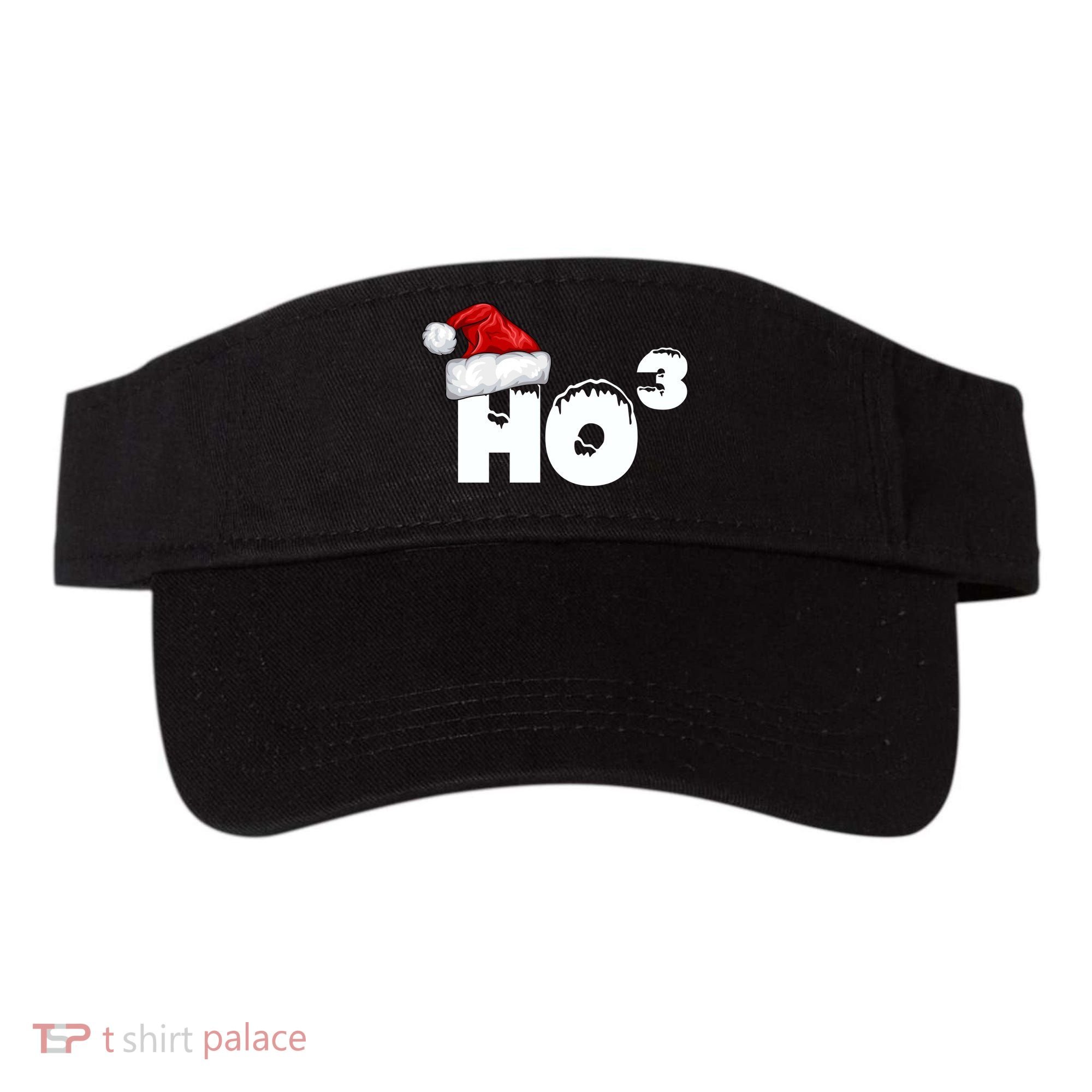 Santa HO HO3 Christmas Funny Visor