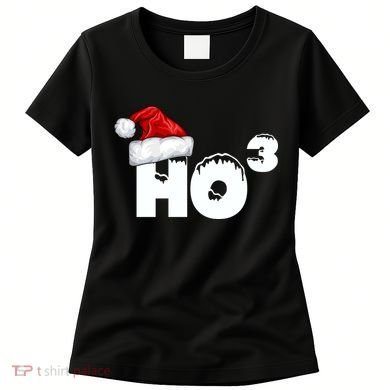 Santa HO HO3 Christmas Funny Women's T-Shirt