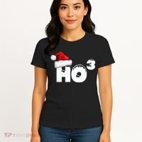 Santa HO HO3 Christmas Funny Women's T-Shirt thumb 4