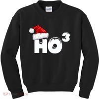 Santa HO HO3 Christmas Funny Kids Sweatshirt thumb 0