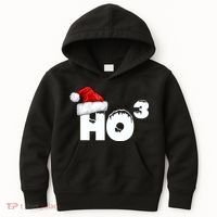 Santa HO HO3 Christmas Funny Kids Hoodie thumb 0