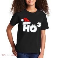 Santa HO HO3 Christmas Funny Kids T-Shirt thumb 2
