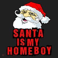 Santa Is My Homeboy Beanie thumb 2
