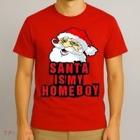 Santa Is My Homeboy T-Shirt thumb 3