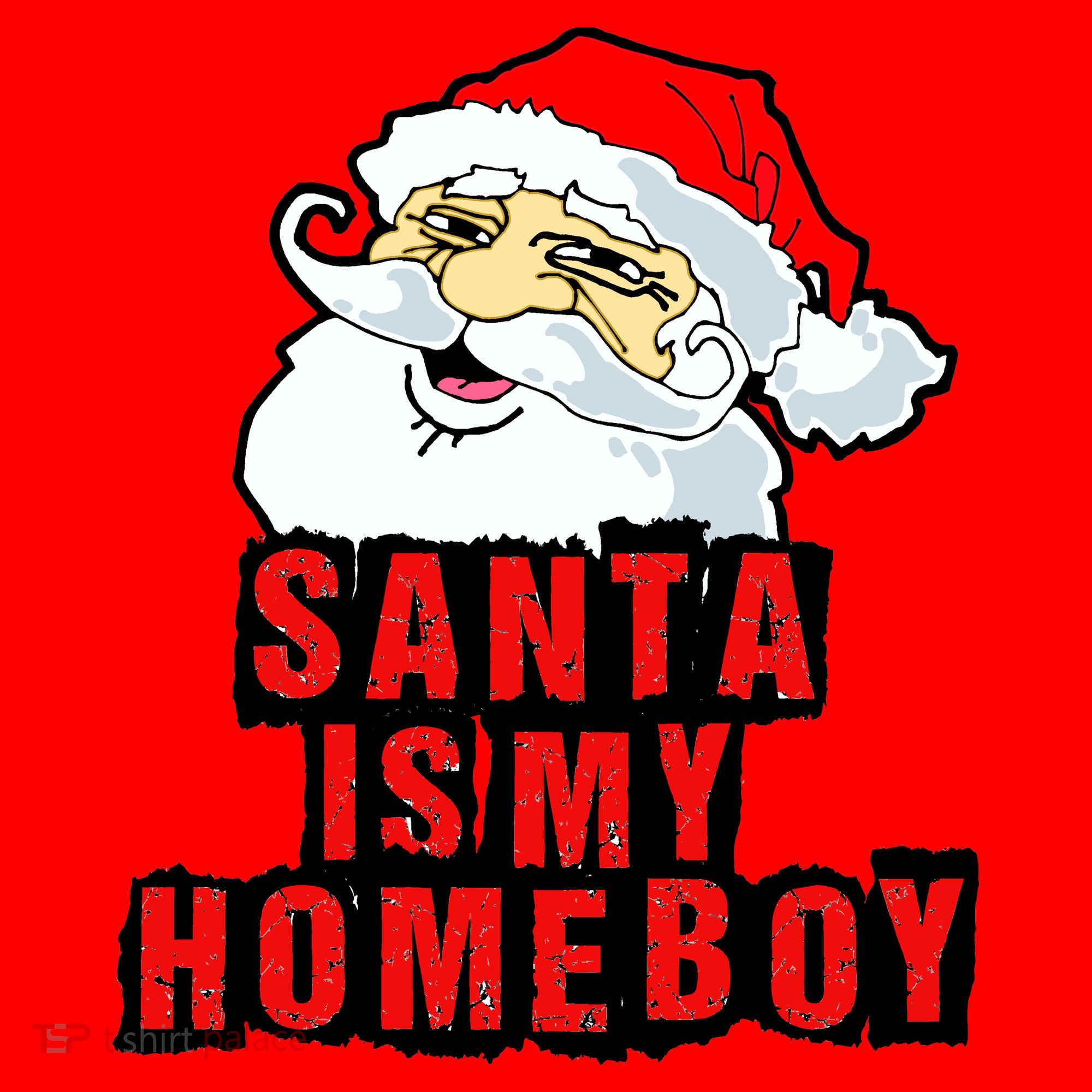 Santa Is My Homeboy Polo