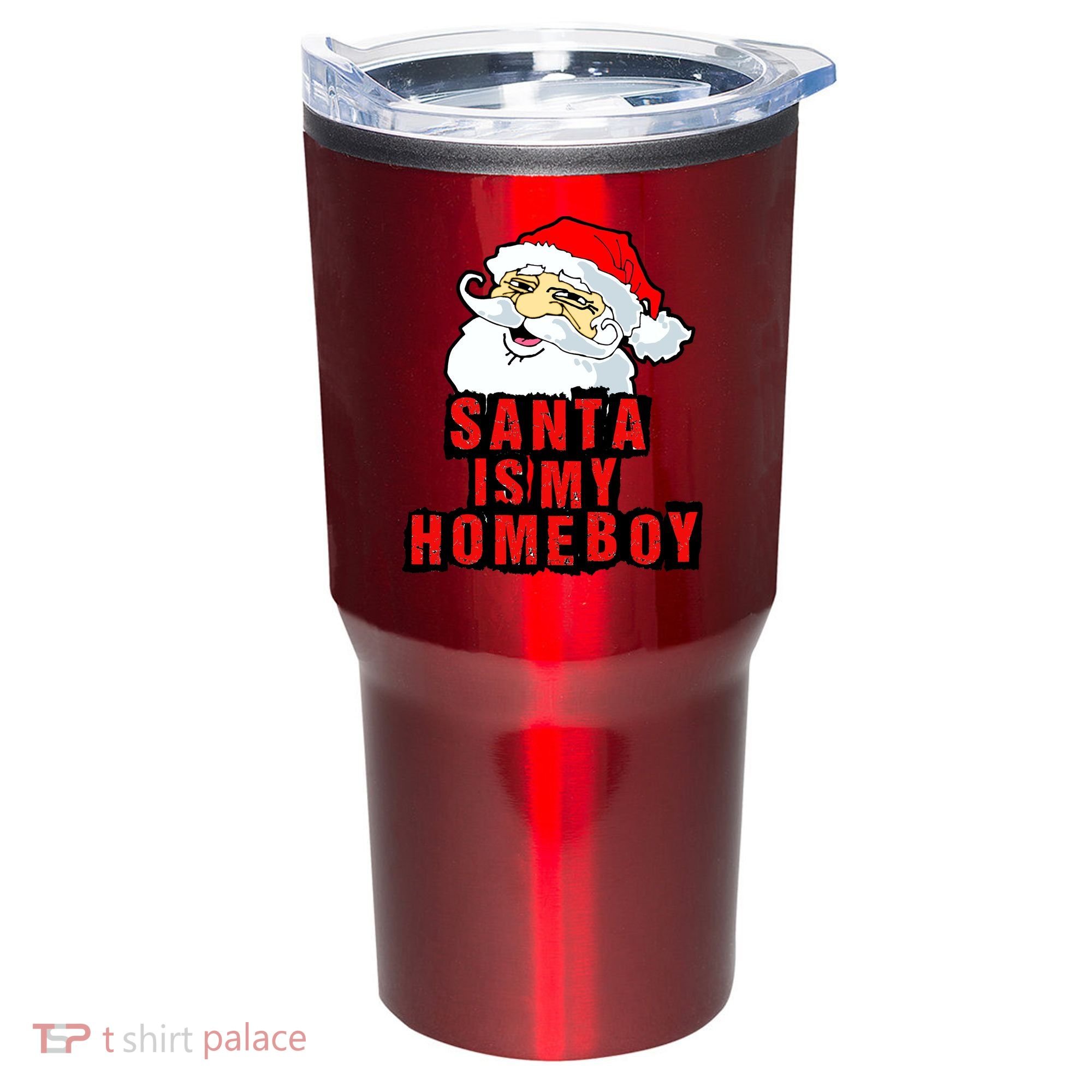 Santa Is My Homeboy Tumbler
