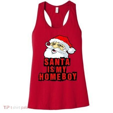 Santa Is My Homeboy Women's Tank Top