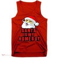 Santa Is My Homeboy Tank Top thumb 0